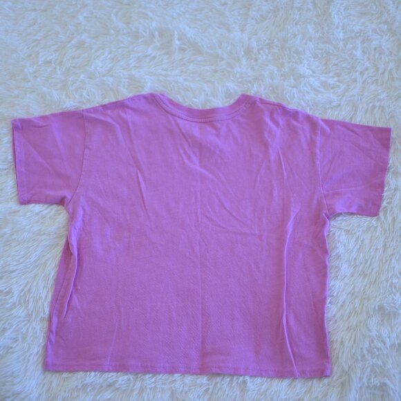 SO Girls Smiley Face Tee Shirt Size L 10/12 - Picture 2 of 3